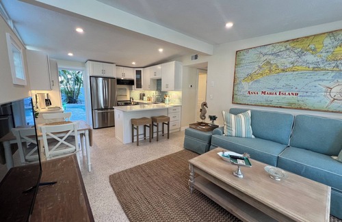 Holmes Beach House | PRIVATE HEATED POOL! 150 Steps to Beach! No property management fees!