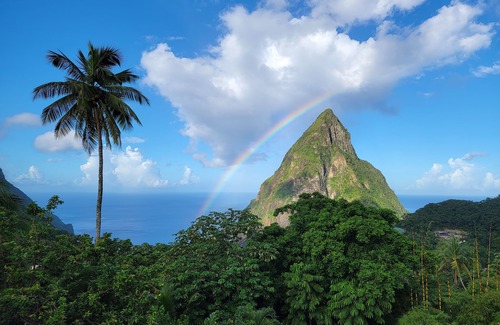 Soufriere Villa | Private Honeymoon Villa with View Of Caribbean & Piton Mountains, Full Service