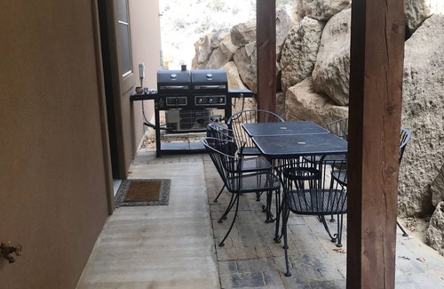 Escalante House | Private level of the home is located on a private 160 acre ranch