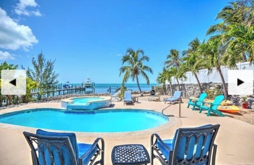 Marathon House | 🌊 Private Oasis With Pool Spa Dock and Ocean right in your backyard 🌊 allow pets