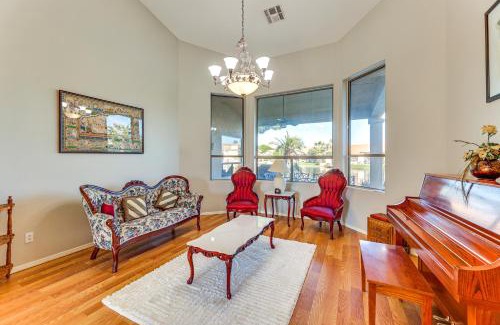 Chandler House | Private Patio and Grill Lakefront Chandler Home