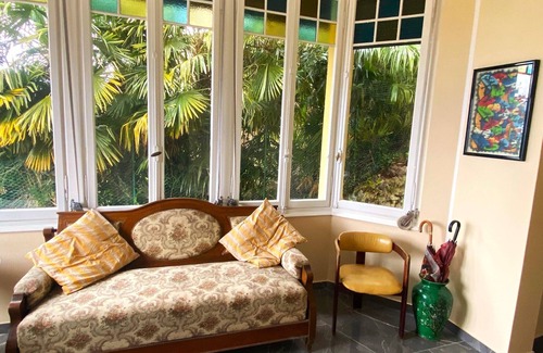 Perledo Villa | PRIVATE ROOM IN VILLA with terrace, various gardens and barbecue.