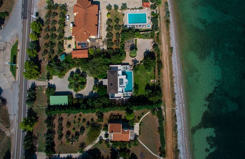 Kontsika Villa | Private Sea Side Villa with Beach Front