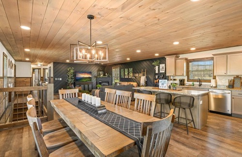 Wears Valley House | Private Sevierville Cabin w/Hot Tub-Pool-Game Room