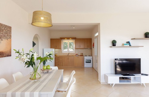 Agia Triada Villa | Private villa w/Pool, Kids Area, BBQ, Ping Pong Table, suitable for families