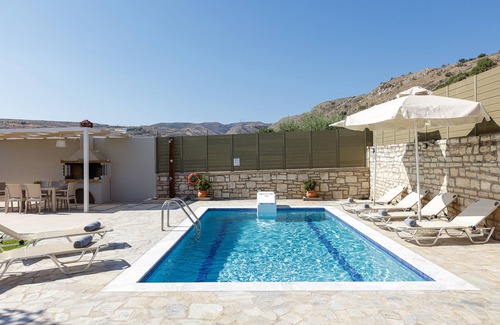 Agia Triada Villa | Private villa w/Pool, Kids Area, BBQ, Ping Pong Table, suitable for families