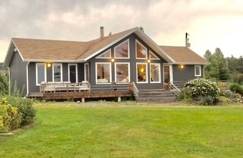 Richmond County House | Private Waterfront Luxury on the Bras D'Or Lake with Hot Tub and Barrel Sauna