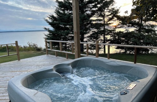 Richmond County House | Private Waterfront Luxury on the Bras D'Or Lake with Hot Tub and Barrel Sauna