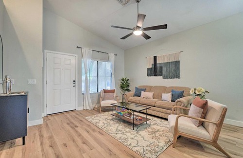 Peoria House | Private Yard Sunlit Peoria Vacation Rental!