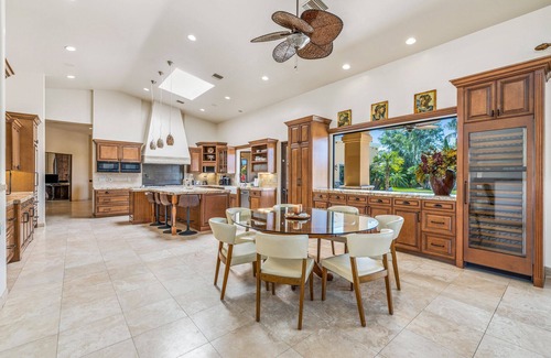 Bermuda Dunes House | Privately Gated 2.3 Acre, Tuscan Villa Resort Property, View, pool and12' Slide!