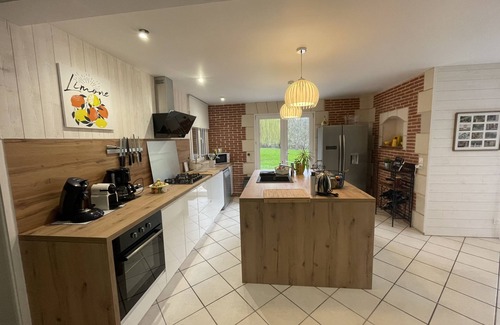 Periers-en-Auge House | Property la tourelle swimming pool 5mn from the sea and Cabourg 18pers. table ping pong