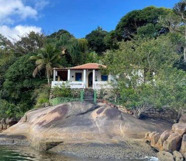 Ilha Grande House | Quarto duplo de frente para o mar, Casa da Jô