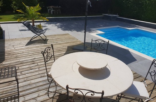 Saint-Lothain Villa | Quiet 3 épis gîte for 8 people with private pool