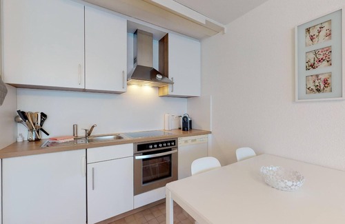 Sankt Moritz-Bad Apartment | Quiet and very central residential complex in St.