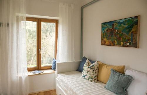 Prevalje Apartment | Quiet apartment with a terrace on Organic farm