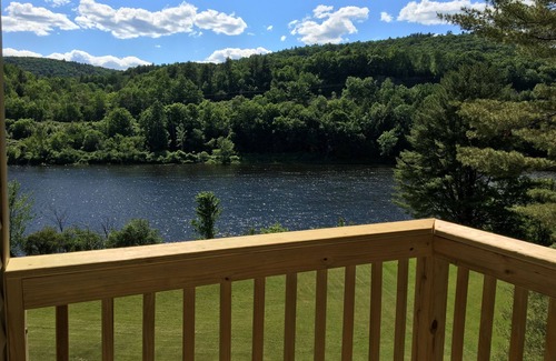 Monroe House | Quiet, beautiful waterfront property on Connecticut river with mountain views!