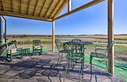 Rolla Cottage | Quiet Prairie Cottage in Rolla w/ Fire Pit!