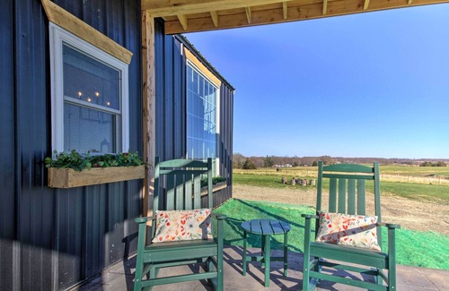 Rolla Cottage | Quiet Prairie Cottage in Rolla w/ Fire Pit!