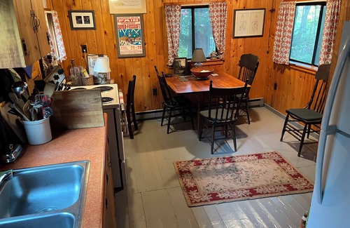 Willimantic Cabin | Quiet rustic camp at beautiful Sebec Lake.boating, fishing, swimming, hiking.