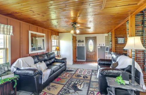 New Haven  Huron County House | Quiet Shiloh Retreat with Spacious Yard and Fireplace!