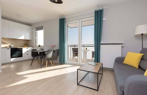 Warsaw Apartment | Quiet Studio Szeligowska | Balcony | Wi-Fi
