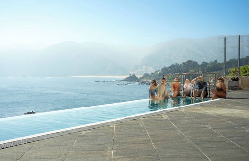 Quintay House | Quintay home with pool, jacuzzi, ocean view, and unforgettable sunsets