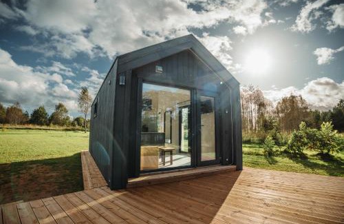 Stameriena House | Rātes Krasti - PĒRLE- holiday house with sauna and lakeview