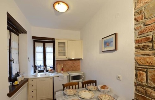 Lafkos Villa | R 1304 Bemus Junior Villa With Fireplace, Garden View & Private Balcony or Terrace