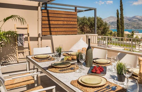 Lixouri Villa | R 1479 Vatsa K2 with Garden View, Sea view & Welcome Drink.