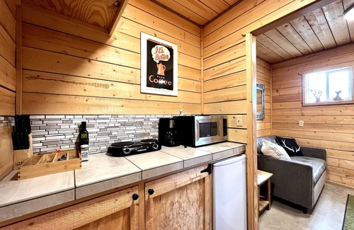 Arroyo Hondo House | Ranch + cabin on 10 acres with gorge & mountain views, hot tub, dog friendly!