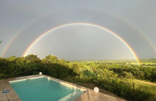 Sagries House | Rare ! Maison en Bois + Bungalow Indépendant, Avec Piscine vue Exceptionnelle
