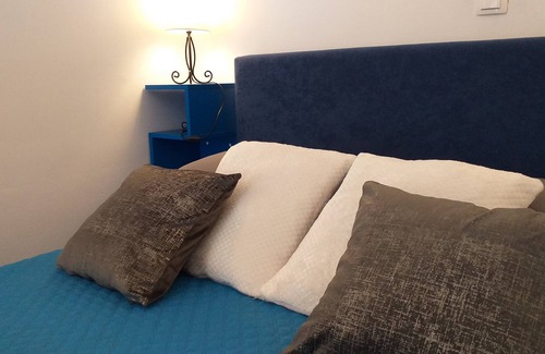 Rava House | Ravart Double room with balcony and sea view balcony and summer kitchen