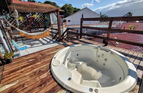 Florianopolis House | Recanto do pôr do sol, vista mar e SPA.