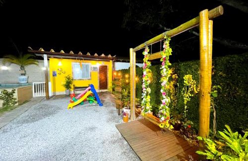 Unamar House | Recantos Pinheiros - Casa inteira, até 15 hóspedes - Piscina privativa, sinuca, ar condicionado e TVs nos 4 quartos - Condomínio Orla 500, lado praia - Unamar, Cabo Frio-RJ