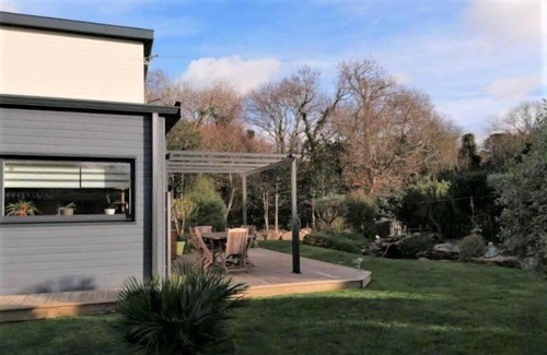 Trebeurden House | Recent wooden villa with garden, WIFI 800m from the center of TREBEURDEN