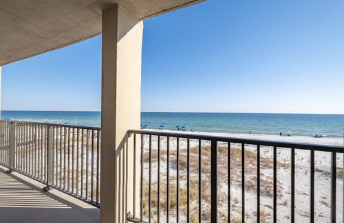 Orange Beach East Condo | Reduced Rates! Wind Drift 211 SW! Gulf Front Condo With Gorgeous Views