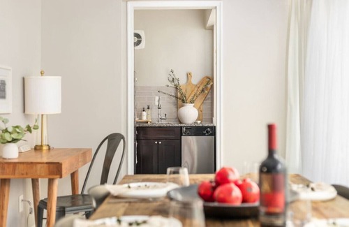 Radnor - Fort Myer Heights Apartment | Refined 2BR King Suite | Gym + Lounge