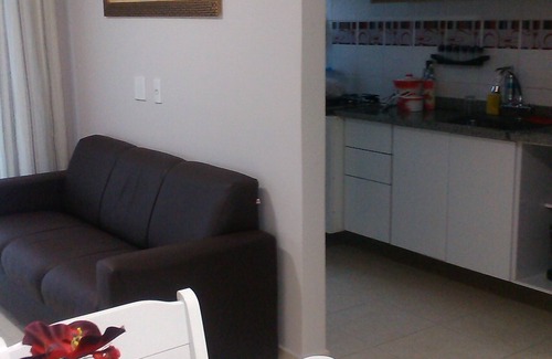 Vila Assuncao Apartment | Refinement and comfort - Sea View - Fair + wifi and Cable + Netflix!