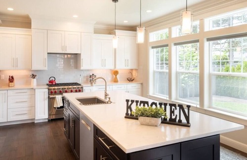 Mercer Island House | Relax by the Fire at a Luxury Mercer Island Home