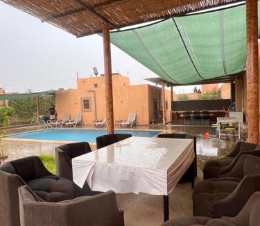 Ait Imour House | Relaxing & hammam Pool Villa, 40 min to Marrakech