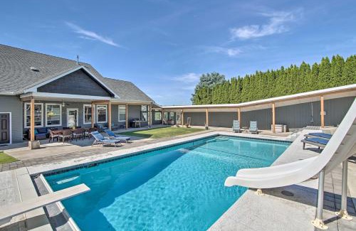 Gleed House | Remarkable Yakima Getaway with Pool and Hot Tub!