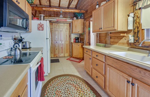 Sturgis Cabin | Remote Escape: Sturgis Cabin on 20 Private Acres!