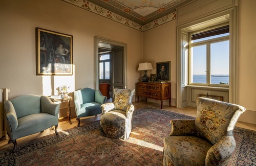 Gardone Riviera House | Renewed historical lake-view villa with large swim spa whirlpool