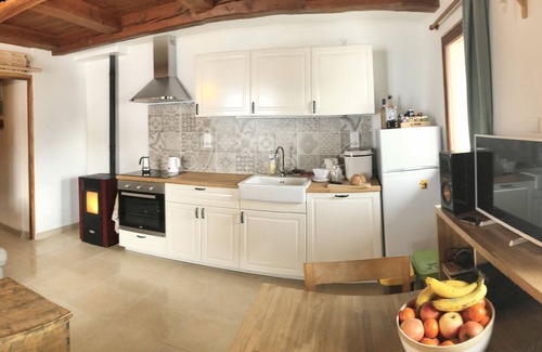 Risoul Apartment | Renovated apartment, terrace with insane views