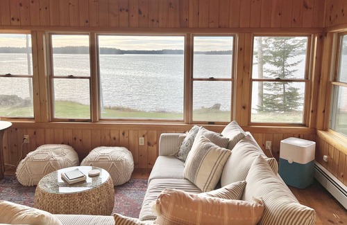 Milbridge Cottage | Renovated Oceanfront Cottage - Near Acadia