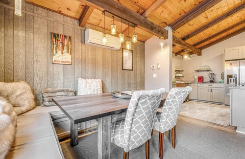 Charter Hills Ski Chalet | Renovated ski chalet with dual decks, firepit, grill, fireplace, & views