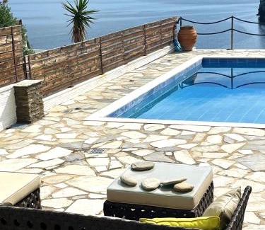 Andros Town House | Residence Sineti Beach sea view maisonette