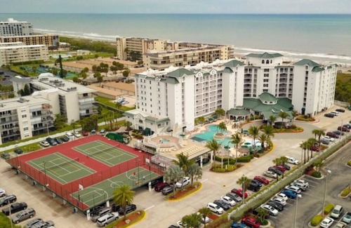 Cocoa Beach Condo | Resort on Cocoa Beach - Partial Oceanview Week Oct 25–Nov 01- 2BR, Balcony, Pool