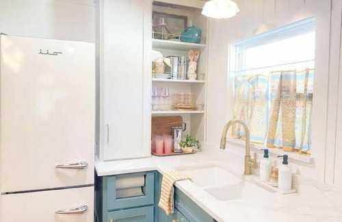 McKinney House | Retro Bungalow in Downtown McKinney Fenced Yard & Atari