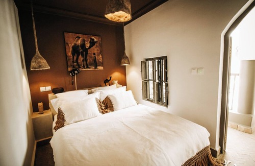 Kasbah House | Riad private 4 bed terrace, pool, AC 10mn from Jemaa El Fna Transfer + breakfast